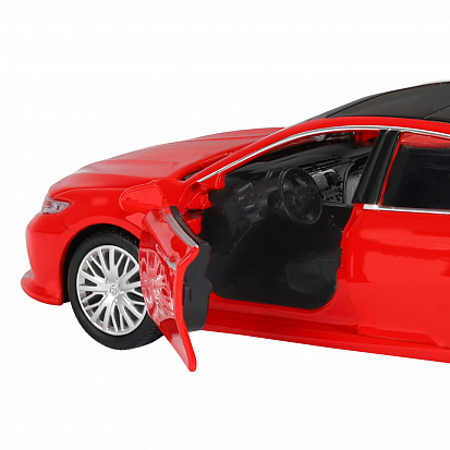 Фото 1251387JB ТМ "Автопанорама" Машинка металл. 1:32 Toyota Camry, красный, инерция, свет, звук, откр. д