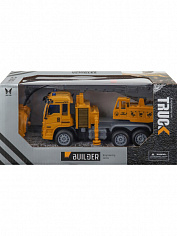 2315399 Машинка на р/у "Автокран"(21,5х9х11см)(3.7V аккум.,USB в к-те.,2*АА не в к-те,в кор.)( Арт. 