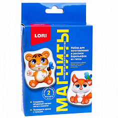 LORI Пз/Г-026 Магниты из гипса "Милые рыжики"
