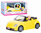 миниатюра IT107467 Машинка "Girls Club" на бат., цвет желтый, свет фар, музыка, кукла в комплекте, в/к 46*23*2