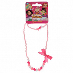 JEWELRYSET-SP2 Акс-ры д/девочек СКАЗОЧНЫЙ ПАТРУЛЬ бижутерия (браслет+бусы) звездочки МИЛАЯ ЛЕДИ уп-1