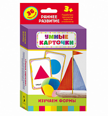 Росмэн 21000 Изучаем формы (Разв. карточки 3+)