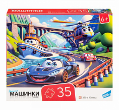 RI3505C Пазлы "35 Машинки"