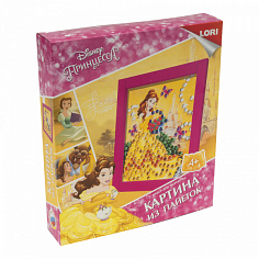 LORI Апд-013 Картина из пайеток Disney "Принцесса Белль"