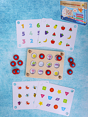ИД-5118 Головоломка "Мемори" (18.5*3*13.5 см)(5 карточек, в коробке) ( Арт. ИД-5118)