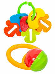 И-9915 Погремушка"Веселые звуки-5"0+(2шт., в пакете) арт. И-9915