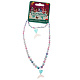 миниатюра JEWELRYSET-M-EN4 Акс-ры д/девочек ЭНЧАНТИМАЛС бижутерия (кулон+браслет) МИЛАЯ ЛЕДИ уп-10шт