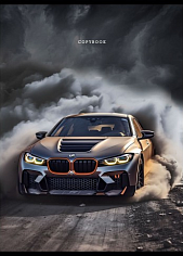 ПП-Т48-2254 Тетрадь А4 48л # АВТОМОБИЛЬ В ТУМАНЕ