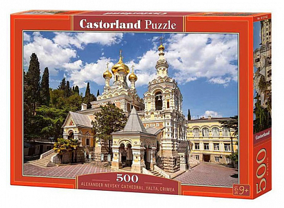 Фото товара Пазлы B-53162 Собор Александра Невского, Ялта , 500 деталей Castor Land