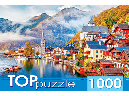 Фото товара ГИТП1000-2153 TOPpuzzle. ПАЗЛЫ 1000 элементов. ГИТП1000-2153 Австрия. Гальштат