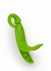 20035 green Прорезыватель силиконовый ГОРОШЕК