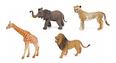 2Y504003 животные дикие 4 шт/пакет