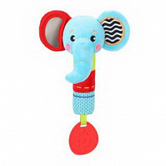 939704 Пищалка с силиконовым прорезывателем "Слоник"