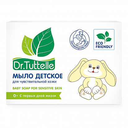 Фото товара DT008 Dr.Tutelle Мыло детское в картонной коробке 90 г (16 шт в кор)