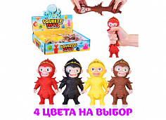 00-5402 Игрушка-антистресс "Обезьяна рыцарь"