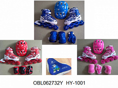 HY-1001 ролики со свет. SM