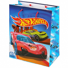 CLRBG-HW-02-1 ПАКЕТ ПОДАРОЧНЫЙ "ИГРАЕМ ВМЕСТЕ" HOT WHEELS 26Х32Х14СМ, БУМ., ГЛЯНЦ. В ПАК. УП-12ШТ