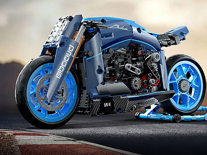 Фото Г10217 Конструктор Mould King Мотоцикл Ducati Diavel 926 деталей. 38x26x6 см. (24)10217