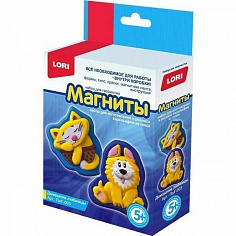 LORI Пз/Г-003 Магниты из гипса "Домашние любимцы"