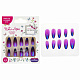 миниатюра Т21068 Lukky Нэйл-Арт наб. #20 Cat's Eye Purple 10 наклад.ногтей на клеевой основе,14-25 лет,кор. (1