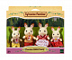 миниатюра Sylvanian Families 4150 Н-р "Семья Шоколадных кроликов" 