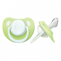 LUBBY13956 LUBBY Соска-пустышка"Классика",от 0 мес,силикон,скошенный сосок,кольцо
