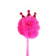 миниатюра PEN1-65356-BRB Ручка шариковая БАРБИ с розовым пуш.топпером, barbie extra, блистер Умка