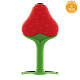 миниатюра LUBBY20613 Прорезыватель с ножкой "Сладкая ягодка", от 4 мес., силикон