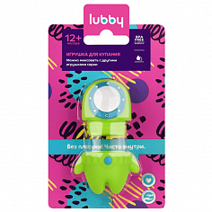 LUBBY24072 арт.24072/6 Игрушка для купания, разб., водолаз, ПВХ