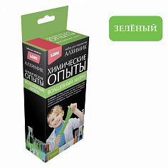 LORI Оп-088 Химические опыты.Волшебный лизун "Зеленый"