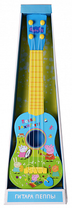 Фото 30572 Свинка Пеппа. Игрушечная гитара 53 см. ТМ Peppa Pig