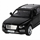 миниатюра 1251300JB Машинка металл., 1:34 Bentley Bentayga, черный, инерция, свет, звук, откр. двери, в/к 17,5