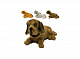 миниатюра Собака с кач. головой В7078-1
