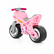 миниатюра ПОЛЕ80608 Каталка-мотоцикл "МХ" (розовая)