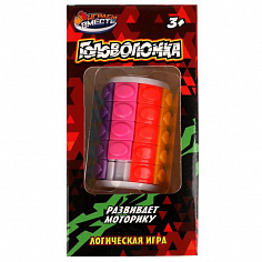 1710K1555-R Логическая игра цилиндр кор.7*14*5,5см ИГРАЕМ ВМЕСТЕ