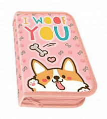 ПЧ-ПО-622К Пенал односекц.большой печать на фольге 190/115 ПО-622 КОРГИ