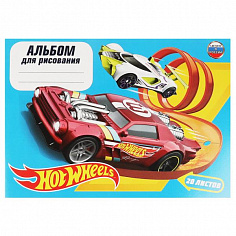 ALB20-65764-HW Альбом д/рис ХОТ ВИЛС 20л, диз3 Умка